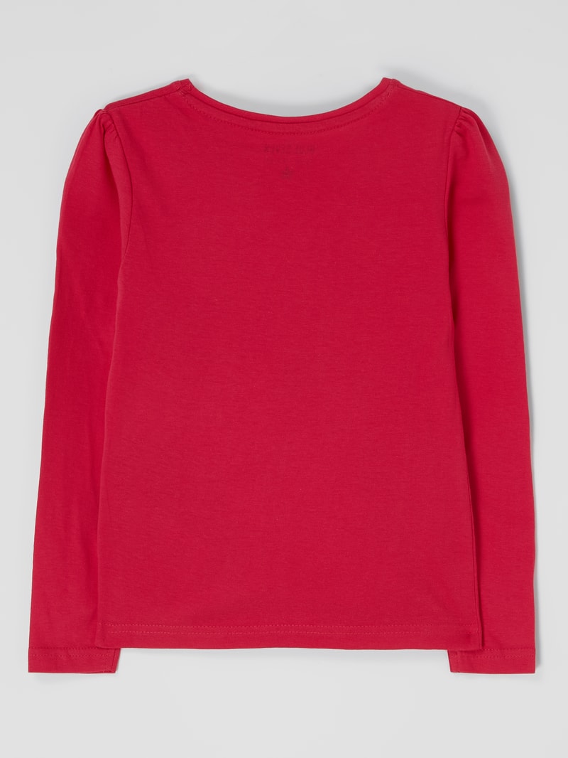 Longsleeve mit Print in pink
