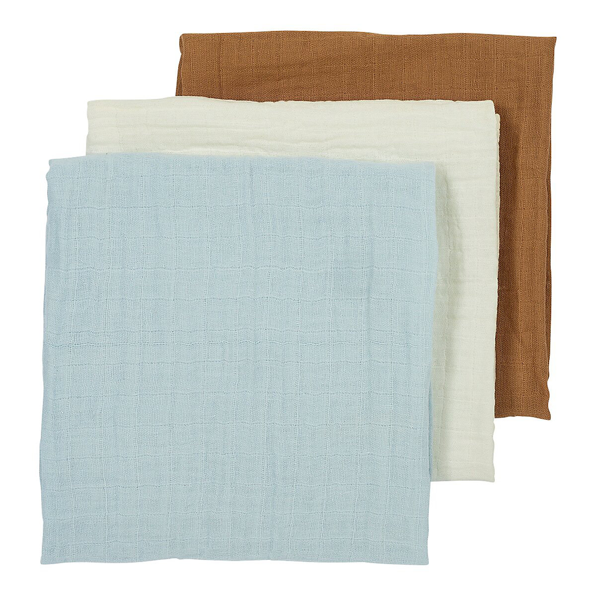 3er-Pack Mullwindeln 70x70 cm