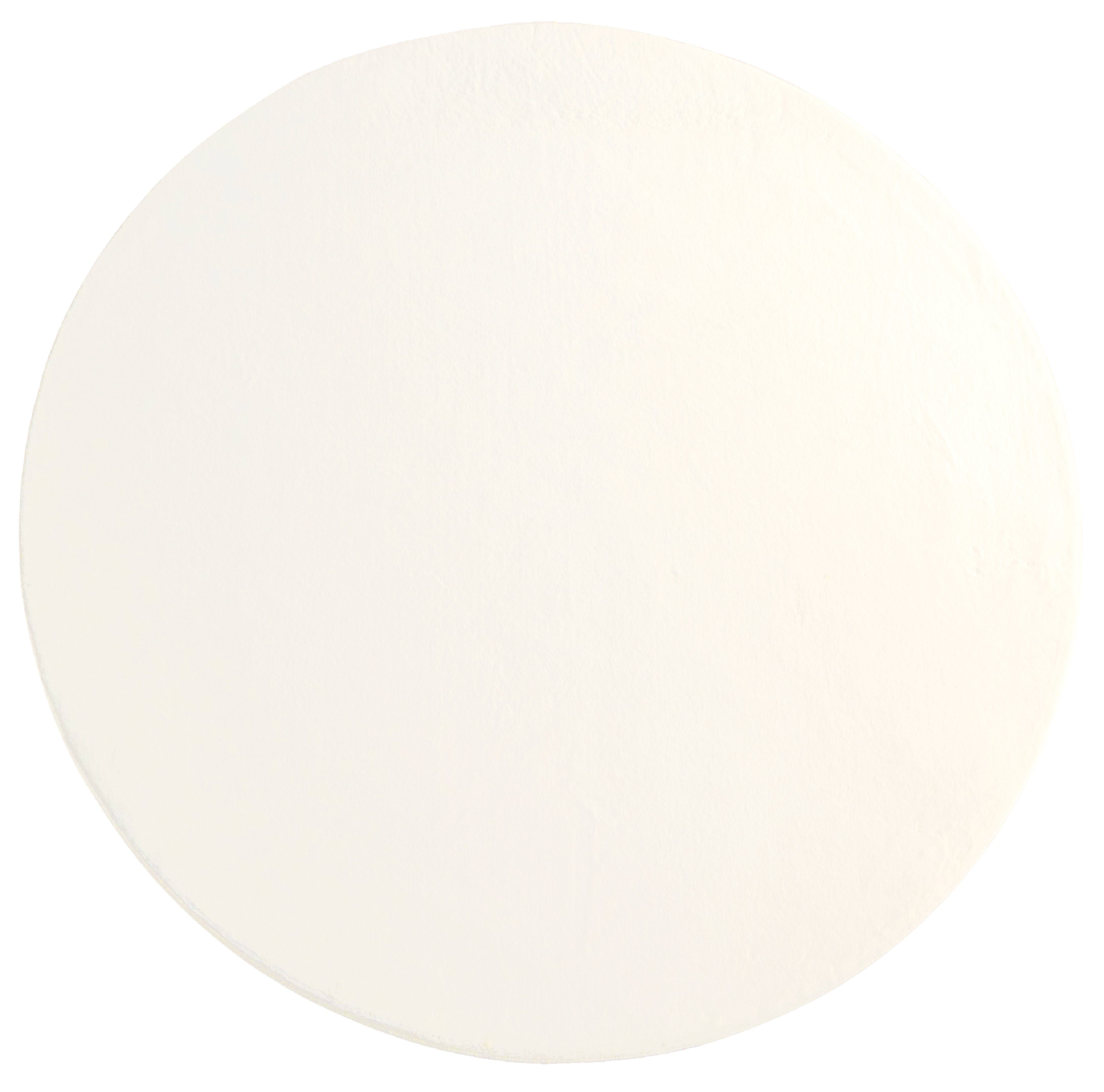Fellteppich Balu, Nachhaltiger Kunstfell Teppich, Modern, Leonique, rund, Höhe: 20 mm, Kaninchenfell-Haptik, Langflor, Schlafzimmer, Wohnzimmer, Kinderzimmer