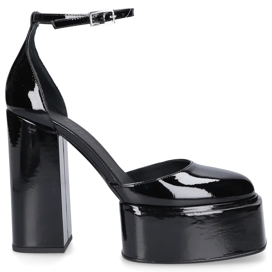 3 JUIN - Pumps AMBRA Lackleder - schwarz