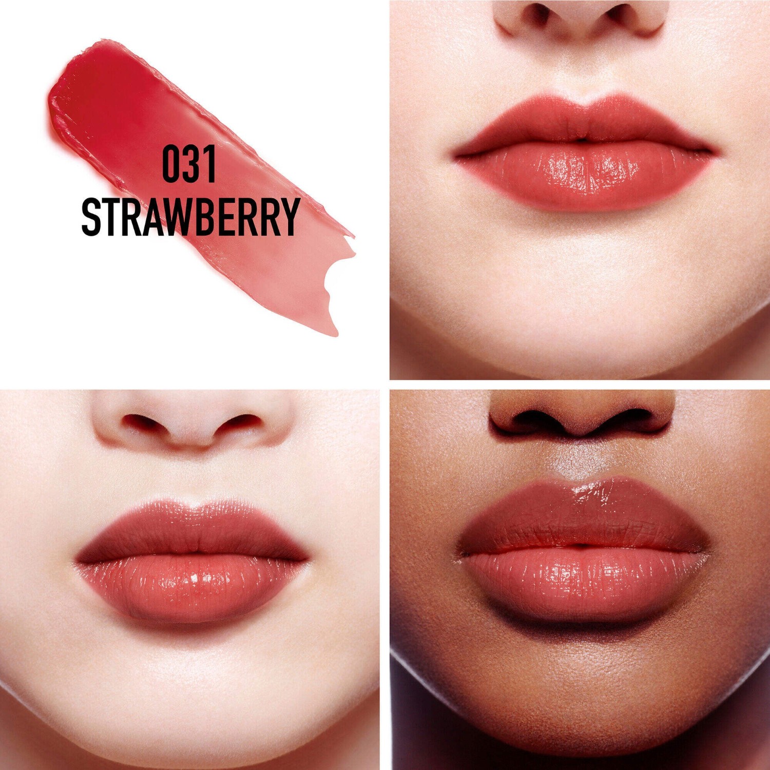 DIOR Lip Glow - dabīgu krāsu atklājošs lūpu balzams - 24 stundu mitrināšana