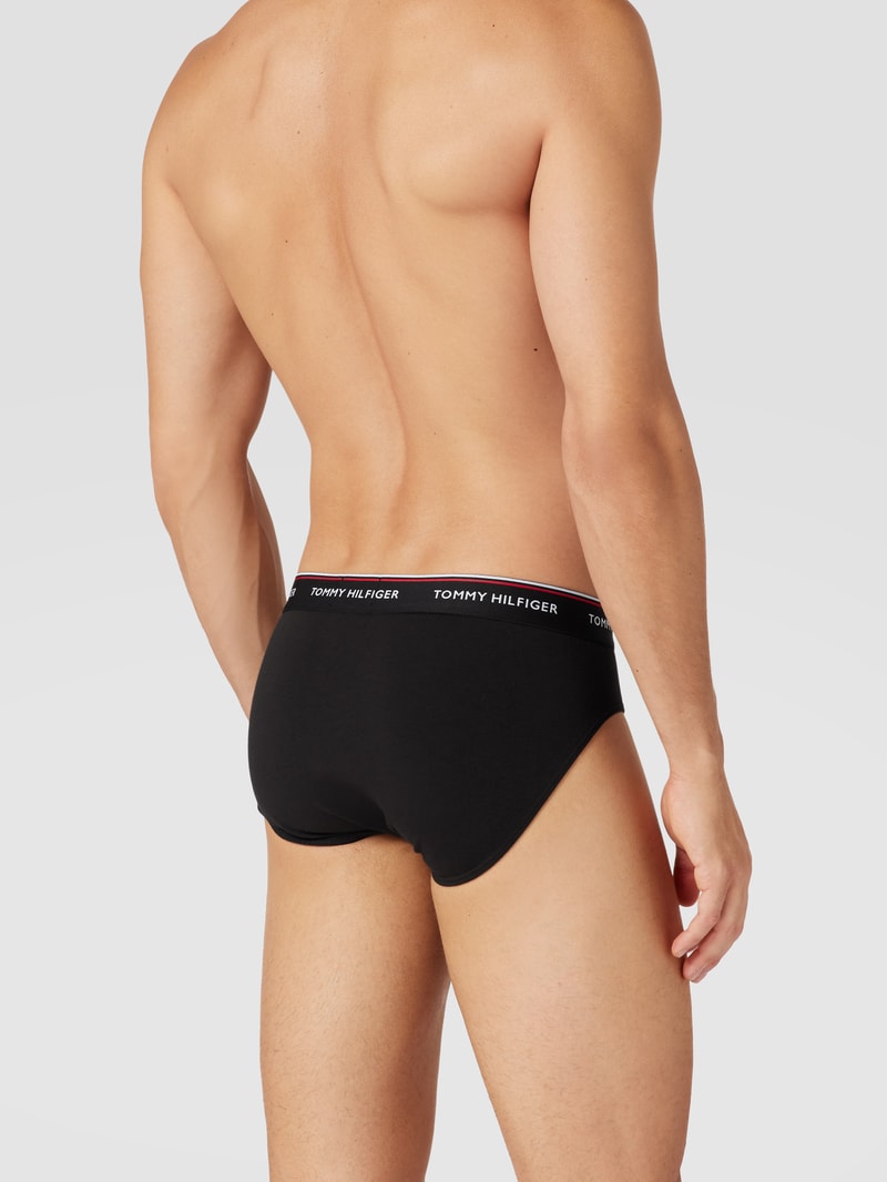 Slip im 3er-Pack in silber meliert