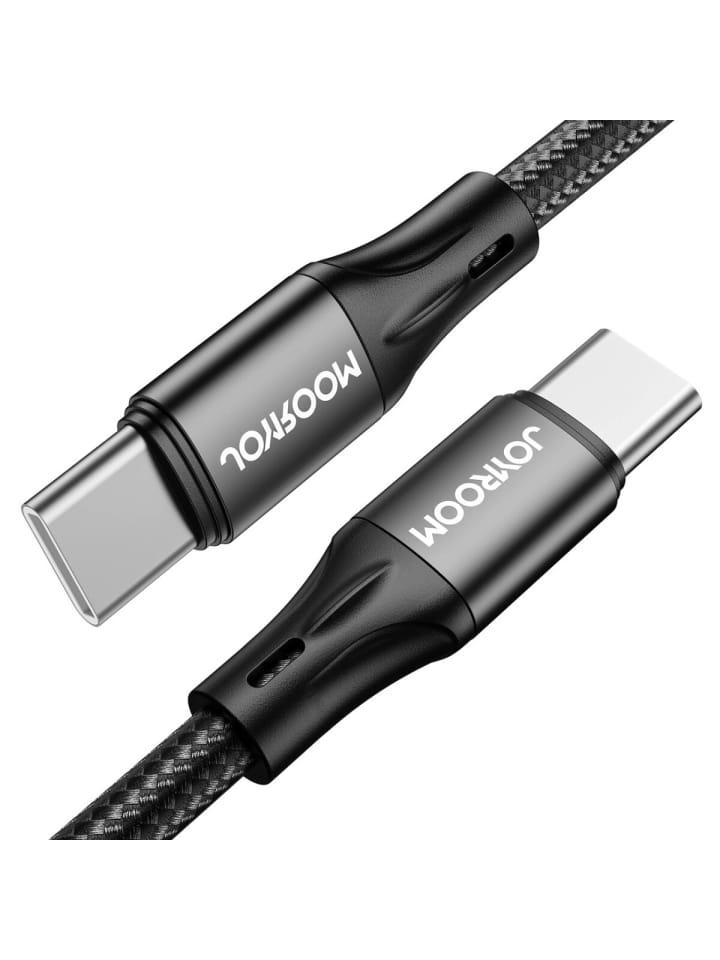 COFI 1453 USB Type-C zu USB Type-C 2 M, 60W Schnelllade- und Datenkabel in Schwarz günstig kaufen 2