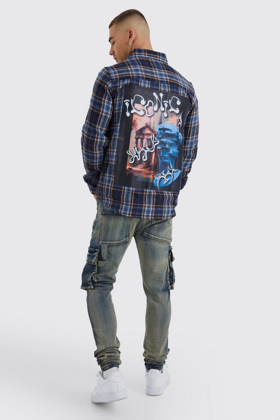Skinny Stretch Cargo-Jeans