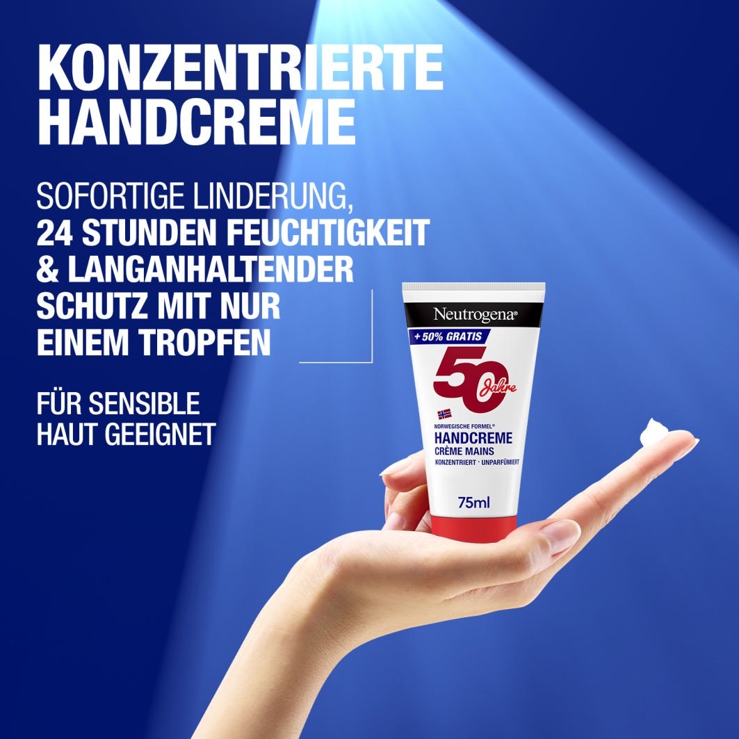 Konzentrierte unparfümierte Handcreme