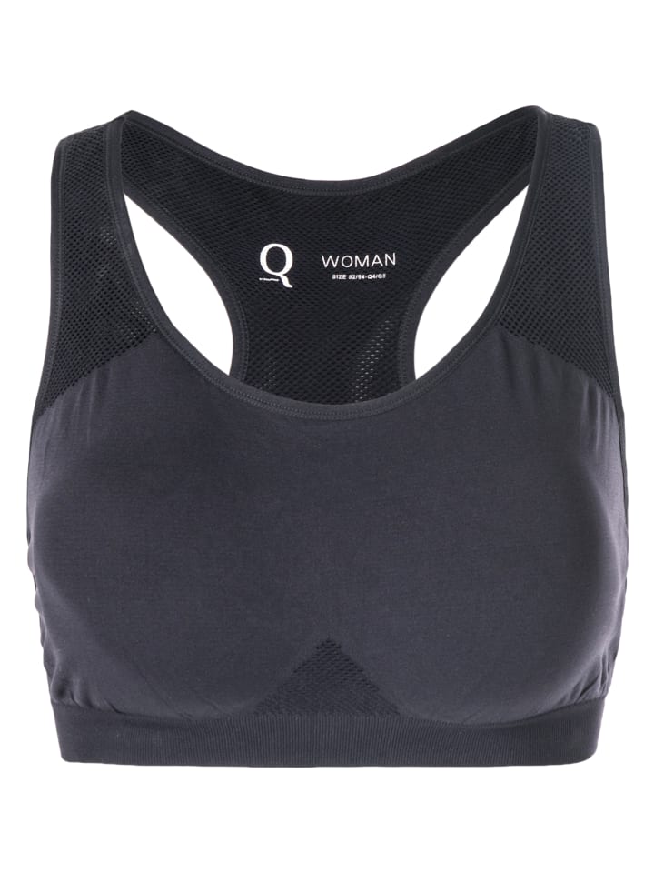 Endurance Q Sport-BH ROSA SEAMLESS in 1001 Black günstig kaufen