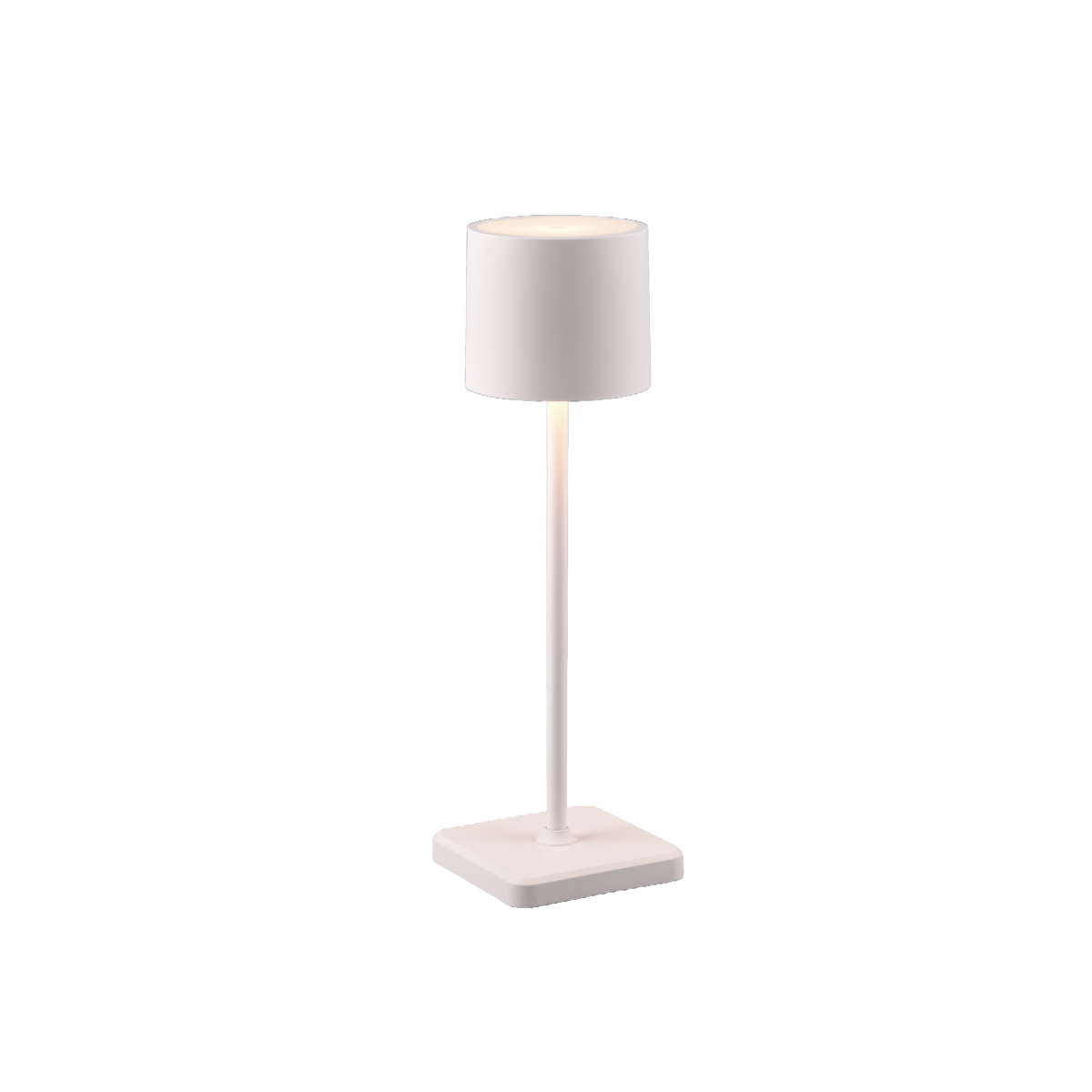 Reality Leuchten Akku Tischlampe Fernandez Weiß