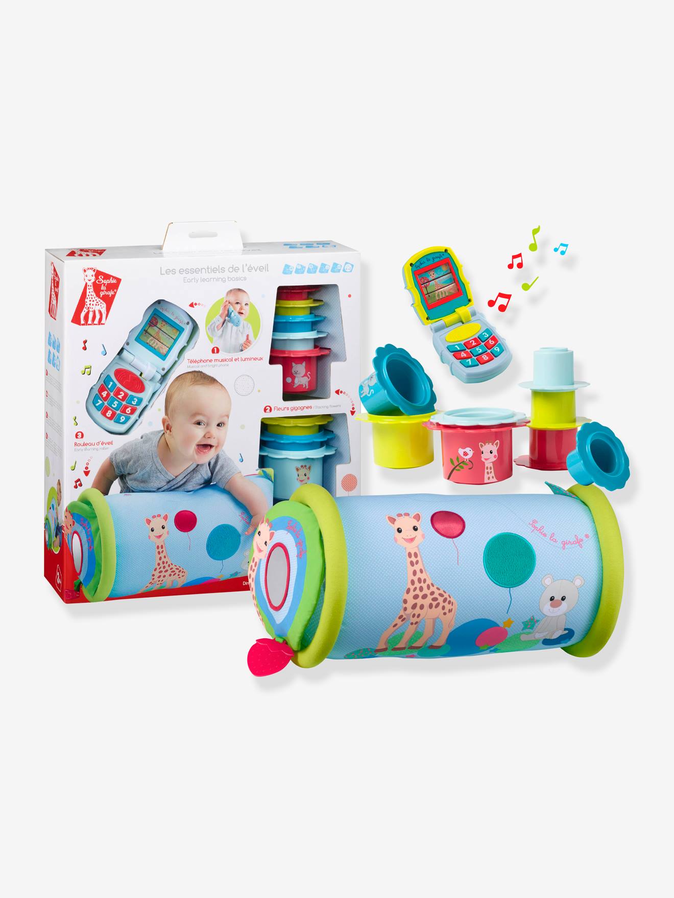 Coffret les Essentiels de l'Eveil Sophie la Girafe