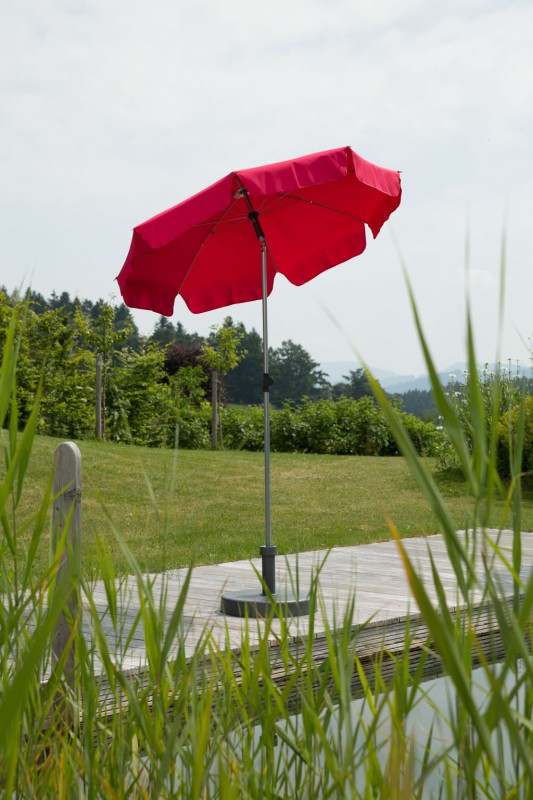 Schneider Schirme Schneider Sonnenschirm LOCARNO, ca. 150 cm Ø, rot