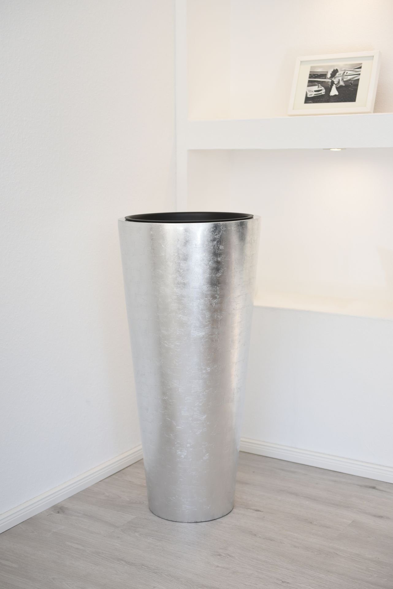 VIVANNO Pflanzkübel Pflanzkübel Blumenkübel Fiberglas 