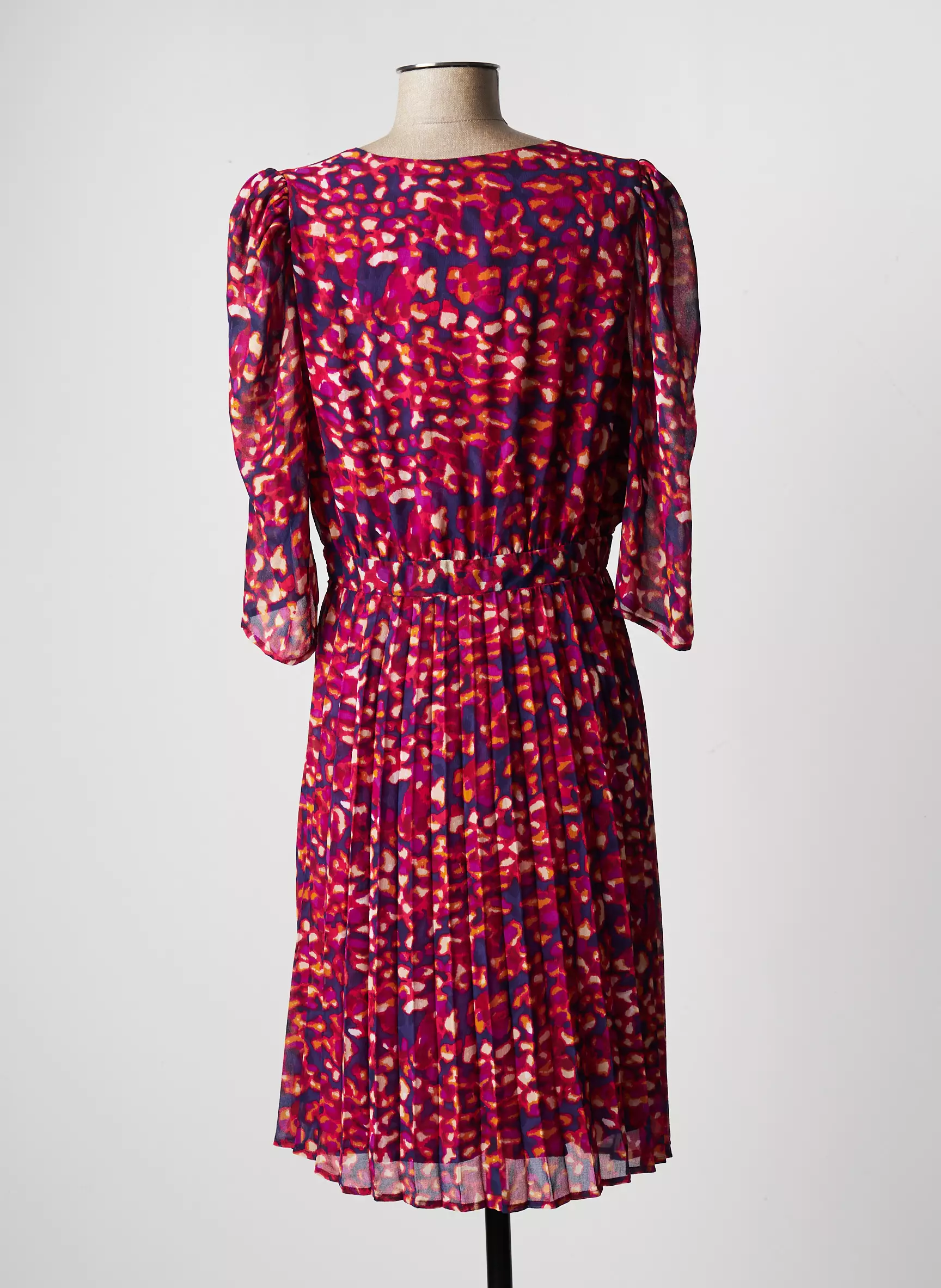 La Petite Etoile Robes Mi Longues Femme couleur rose
