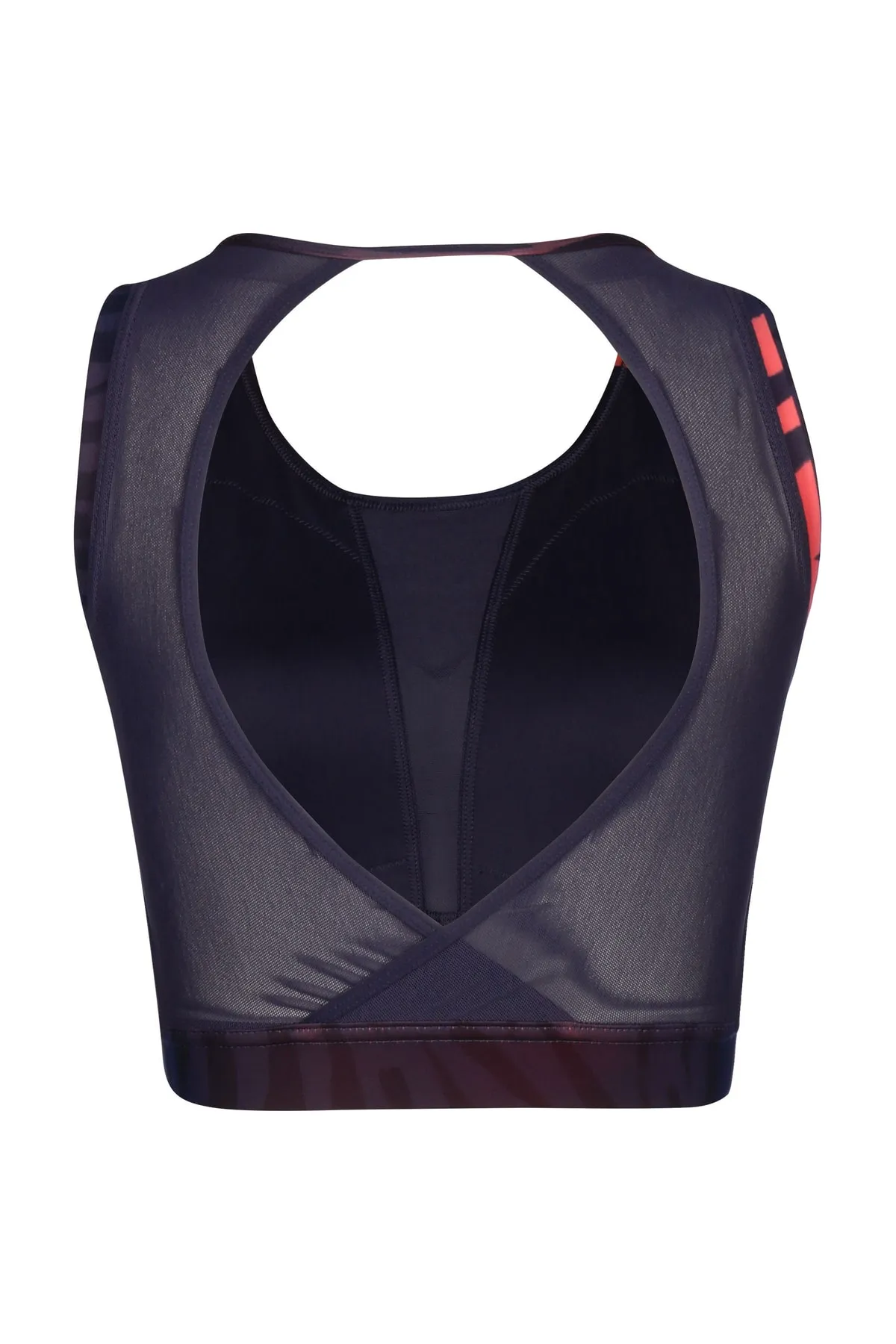 adidas  Sport-BH - Lila - Farbverlauf