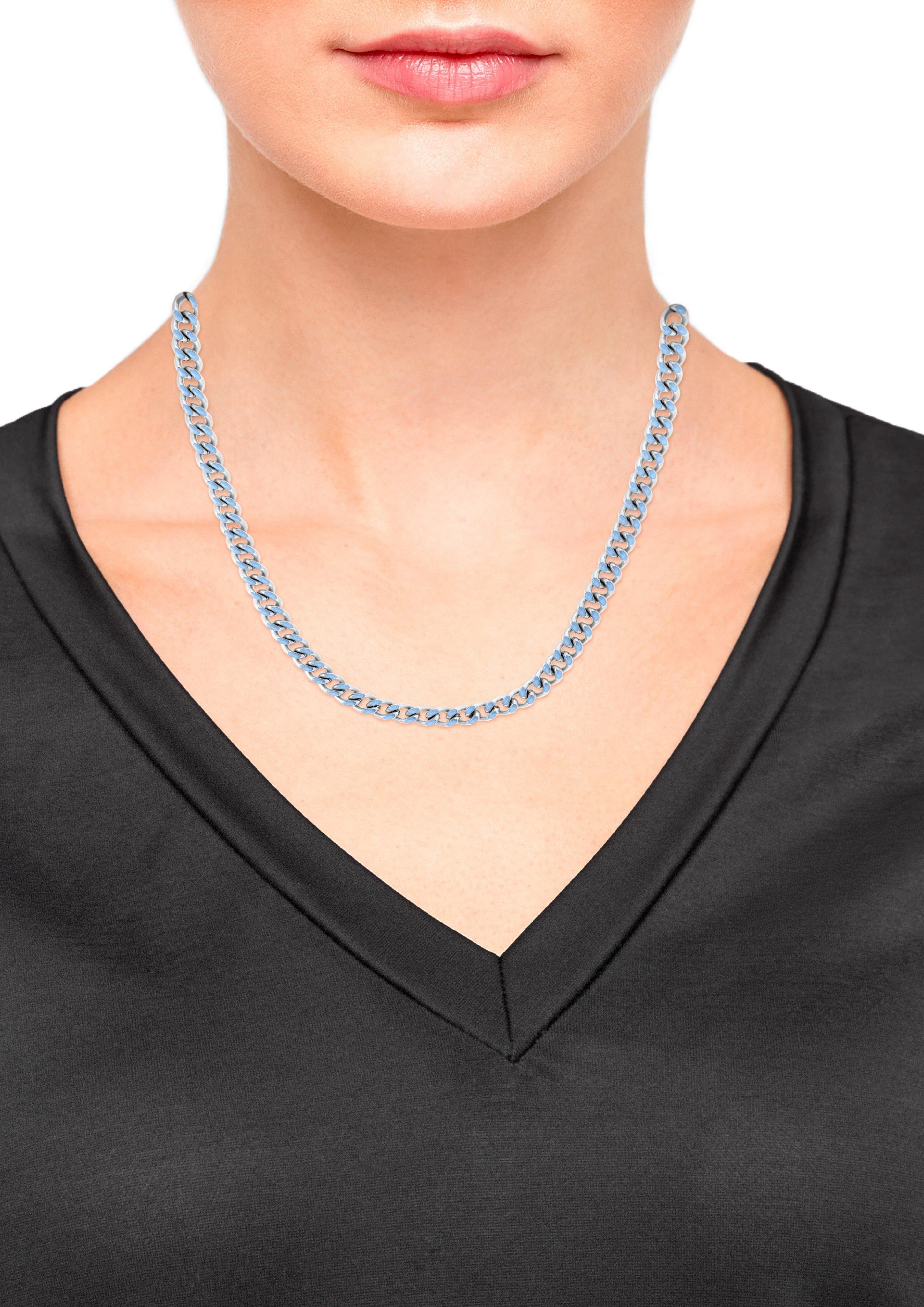 Edelstahl-Kette in Bicolor-Optik  6009626-55B0