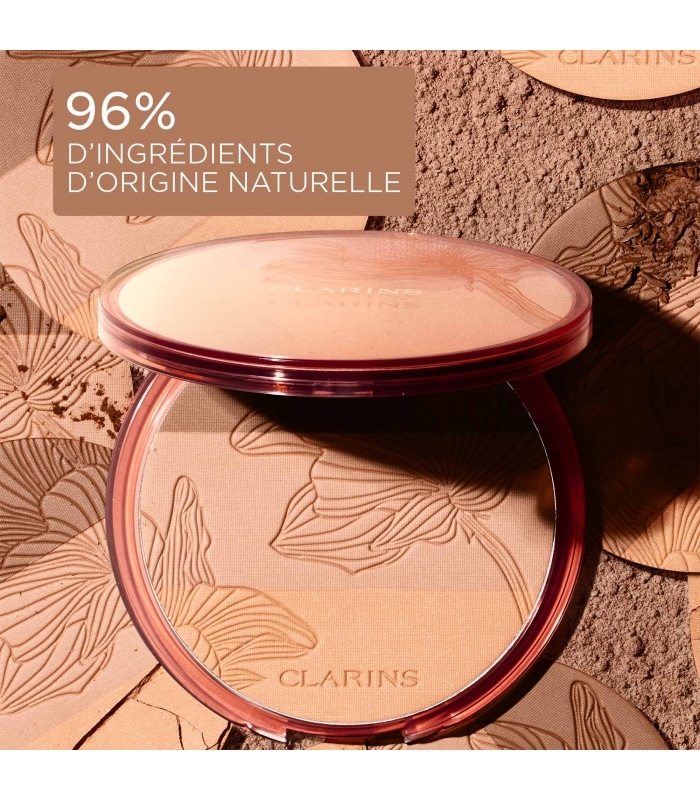 Clarins-BRONZING COMPACT-Poudre de Soleil Effet bonne mine
