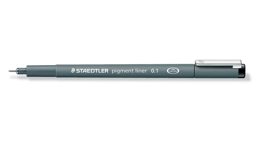 STAEDTLER Fineliner pigment liner 308 0,1 mm schwarz