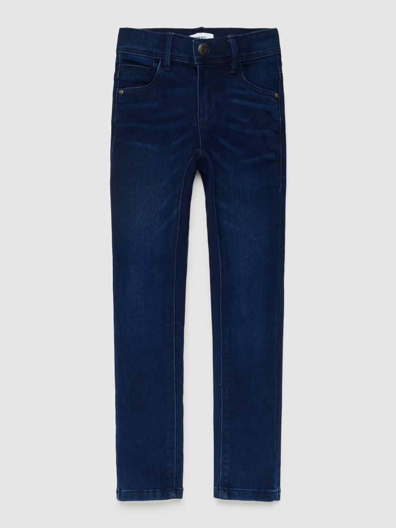 Slim Fit Jeans im 5-Pocket-Design Modell 'POLLY' in dunkelblau