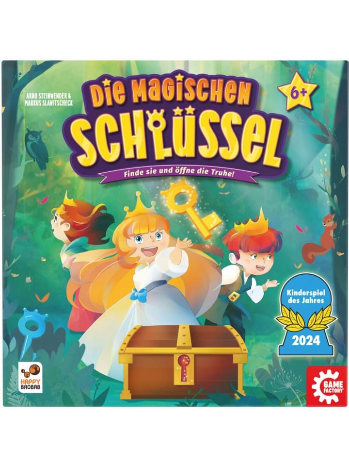 Carletto Brettspiel - Die Magischen Schlüssel (d), ab 6 Jahre günstig kaufen onesize