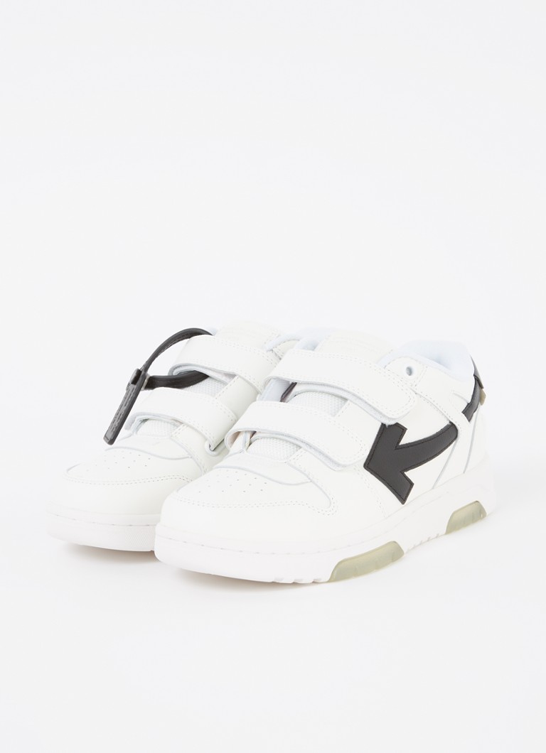 Teniși din piele color block Off-White Out-Off