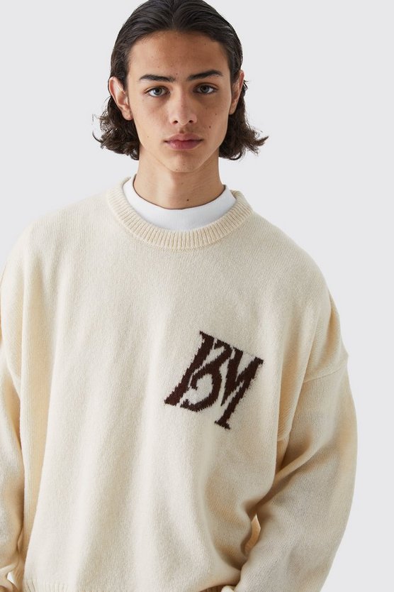 Kastiger Strickpullover