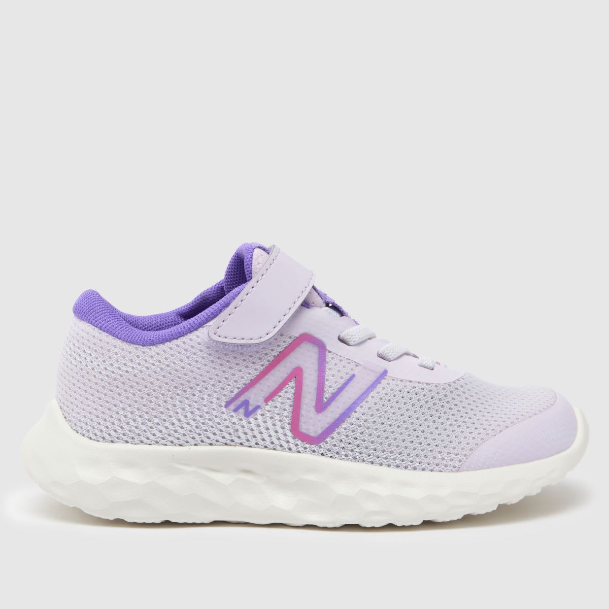 New Balance vita & lila 520 v8 v flickor småbarnsskor