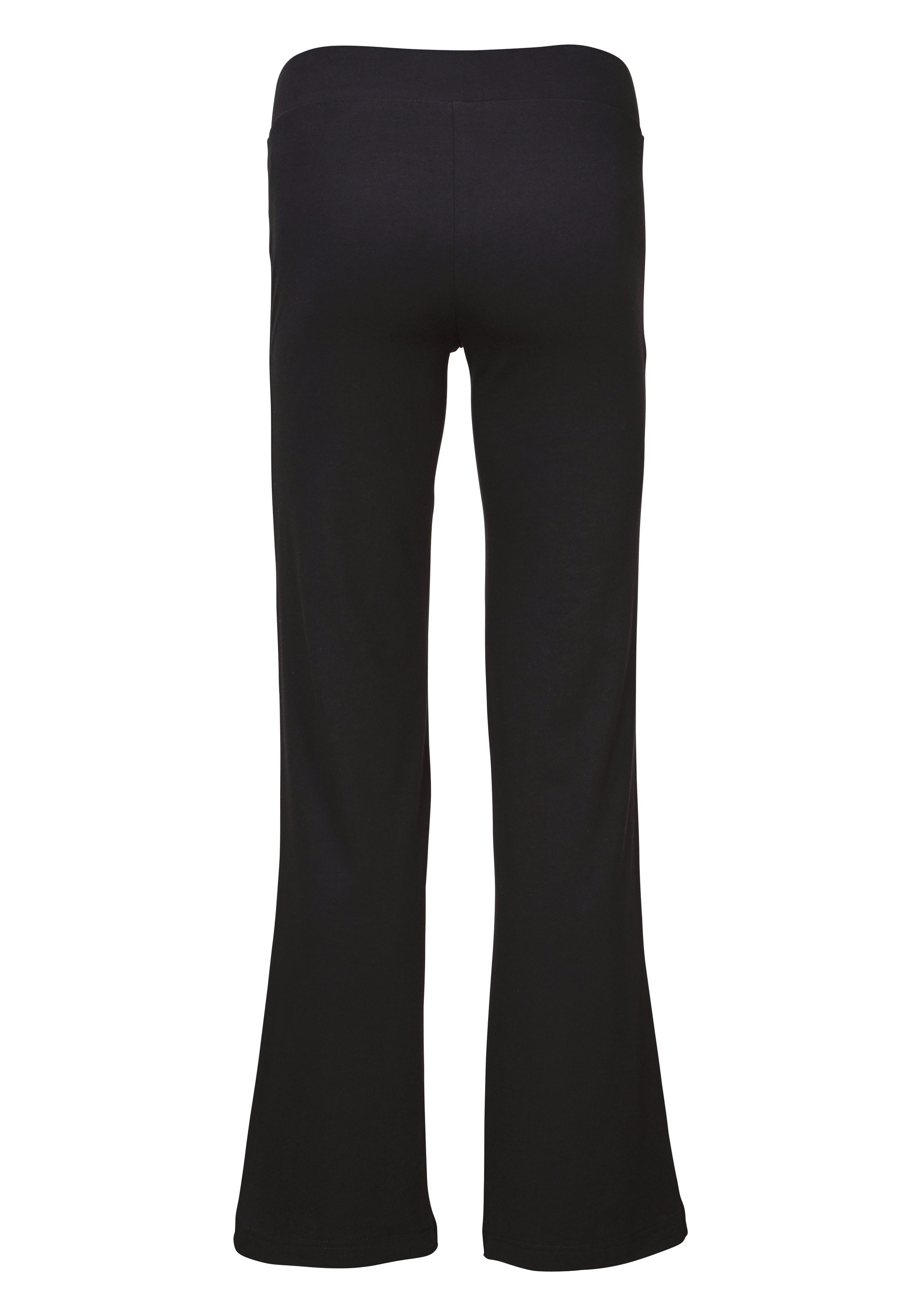 H.I.S Jazzpants mit einseitig aufgesetztem Band am Bein