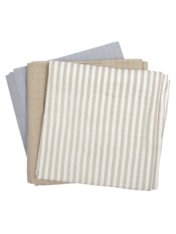 müsli Pucktuch 3er-Pack in cream/ Cashmere günstig kaufen 75 x 75 cm