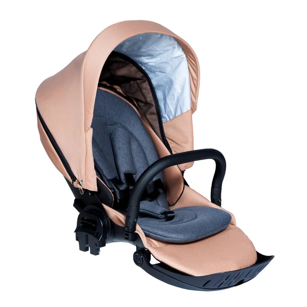 Nordbaby Active Lux stroller set copper beige, chrome frame