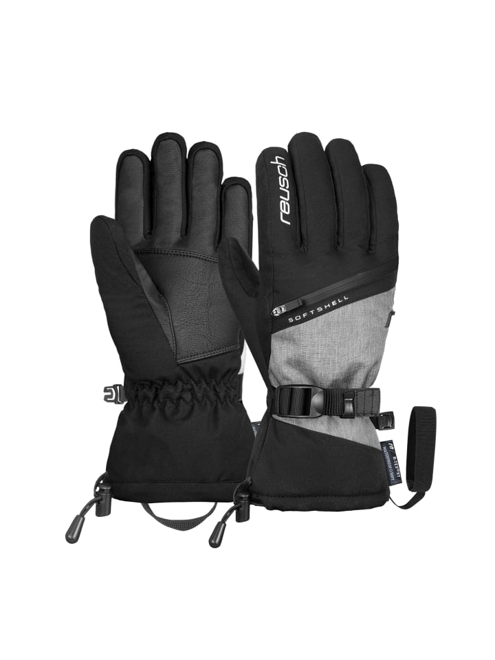 Reusch Fingerhandschuhe Demi R-TEX® XT in 7688 black/grey melange günstig kaufen