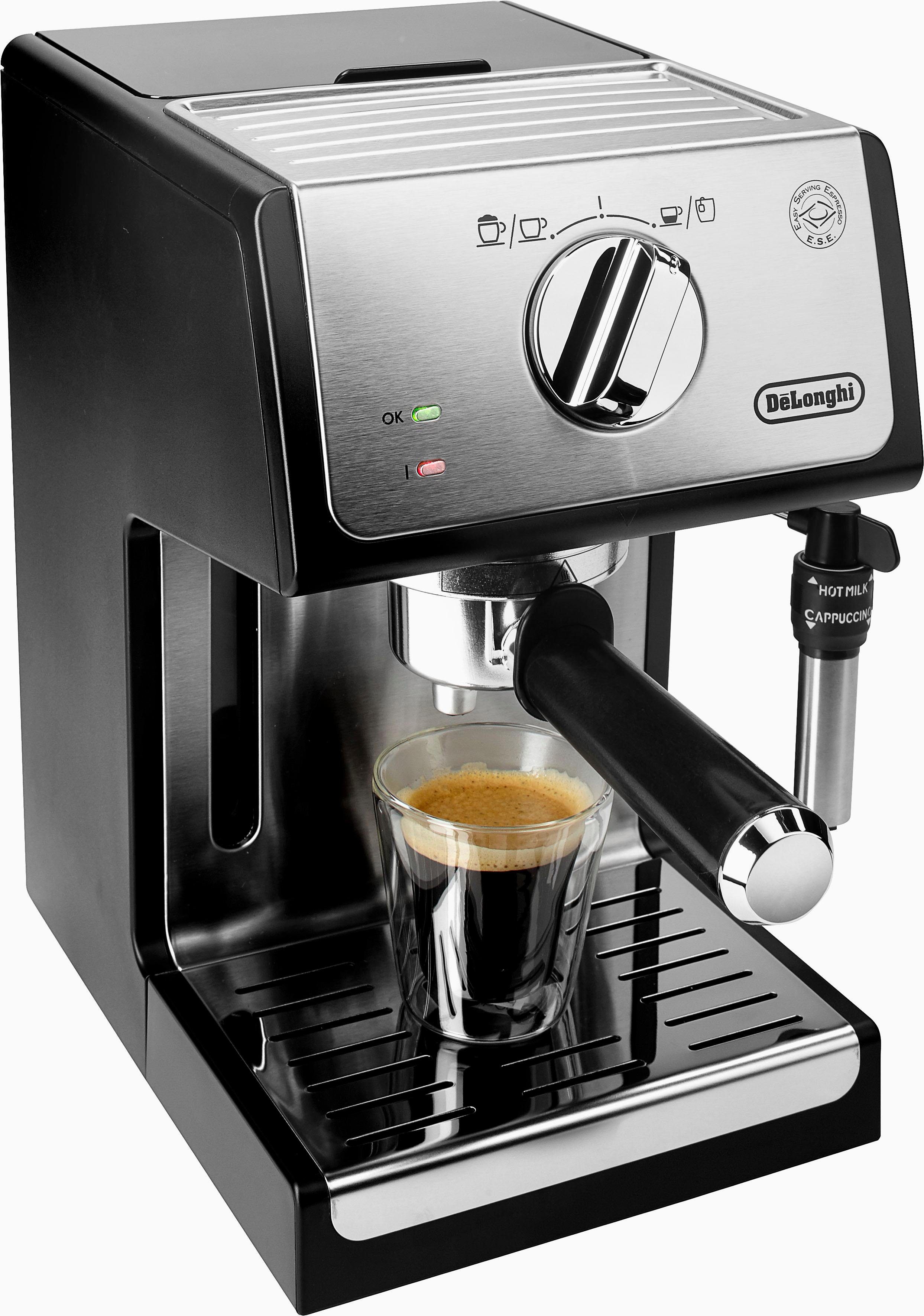 De'Longhi Siebträgermaschine ECP 35.31, 1100 Watt, 15 Bar