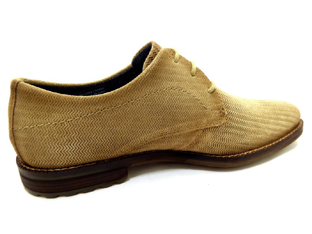 BUGATTI Freizeit Schnürer beige