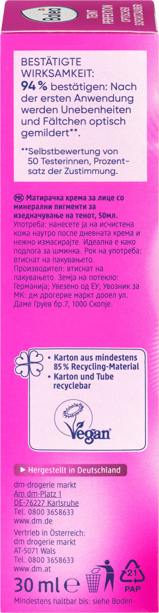 Serum Teint Perfektion Optischer Sofort-Zauber, 30 ml