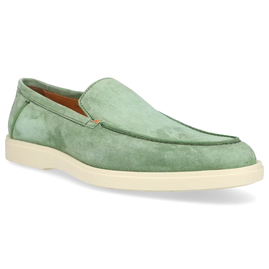 Santoni - Loafer MGDT17 RETHINK Veloursleder - grün
