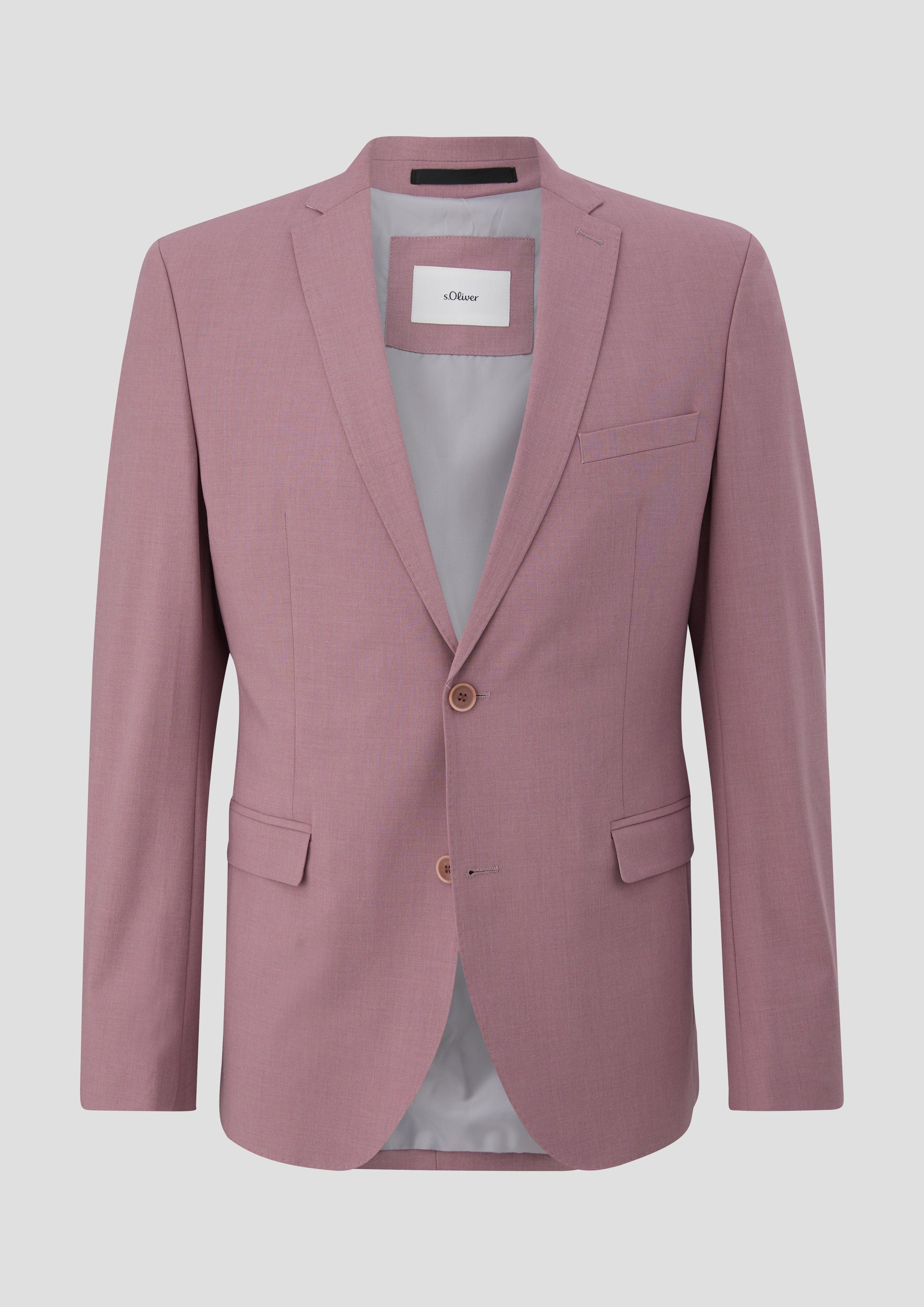 s.O PURE: Anzugsakko aus Stretch-Fabric  2142824-4757