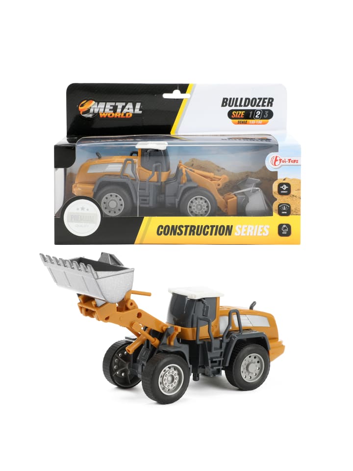 Toi-Toys Toi-Toys - METAL Baufahrzeug -Radlader 1:55 in mehrfarbig günstig kaufen onesize