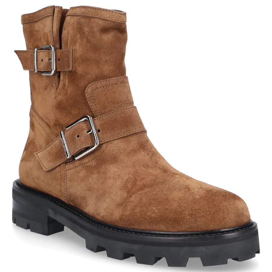 Jimmy Choo - Stiefeletten YOUTH II Veloursleder - braun