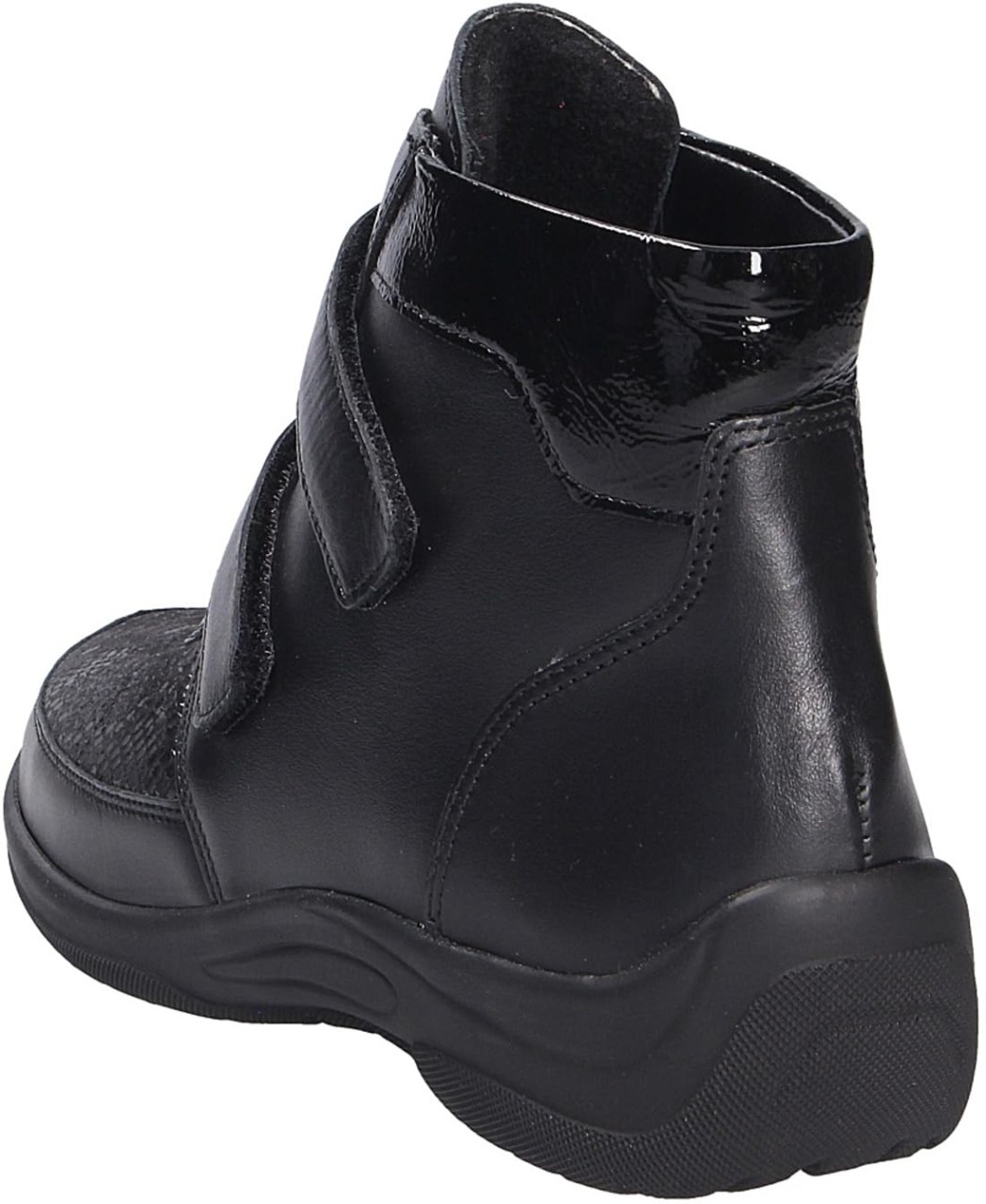 WALDLÄUFER Winterstiefel schwarz