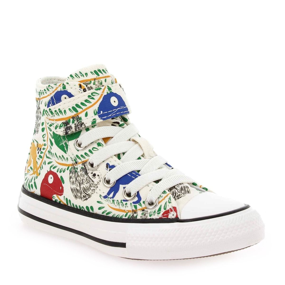 Converse  CTAS 1V VINTAGE ANIMAL PRINT - blanc multi