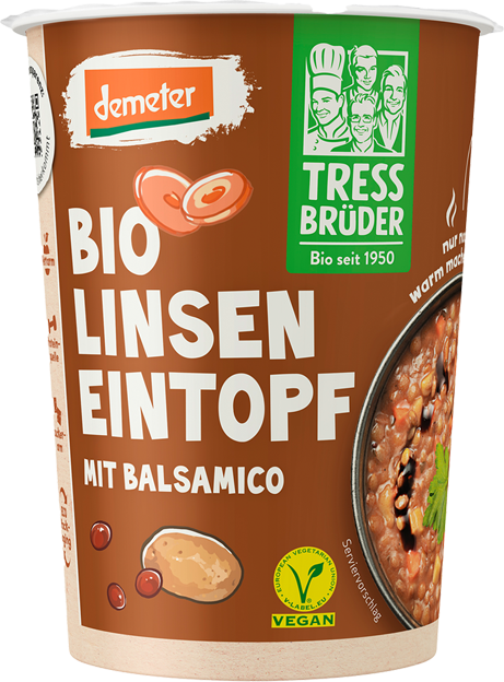 TressBrüder Bio demeter Linseneintopf