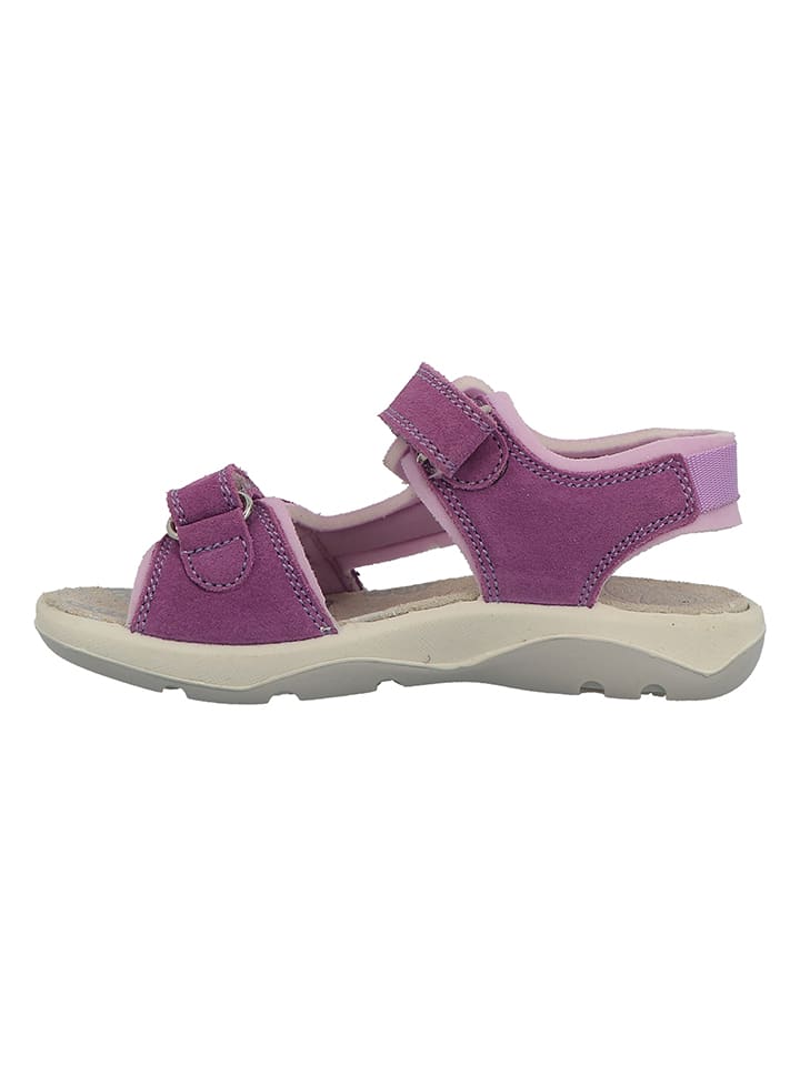 Lurchi Leder-Sandalen in Violett günstig kaufen