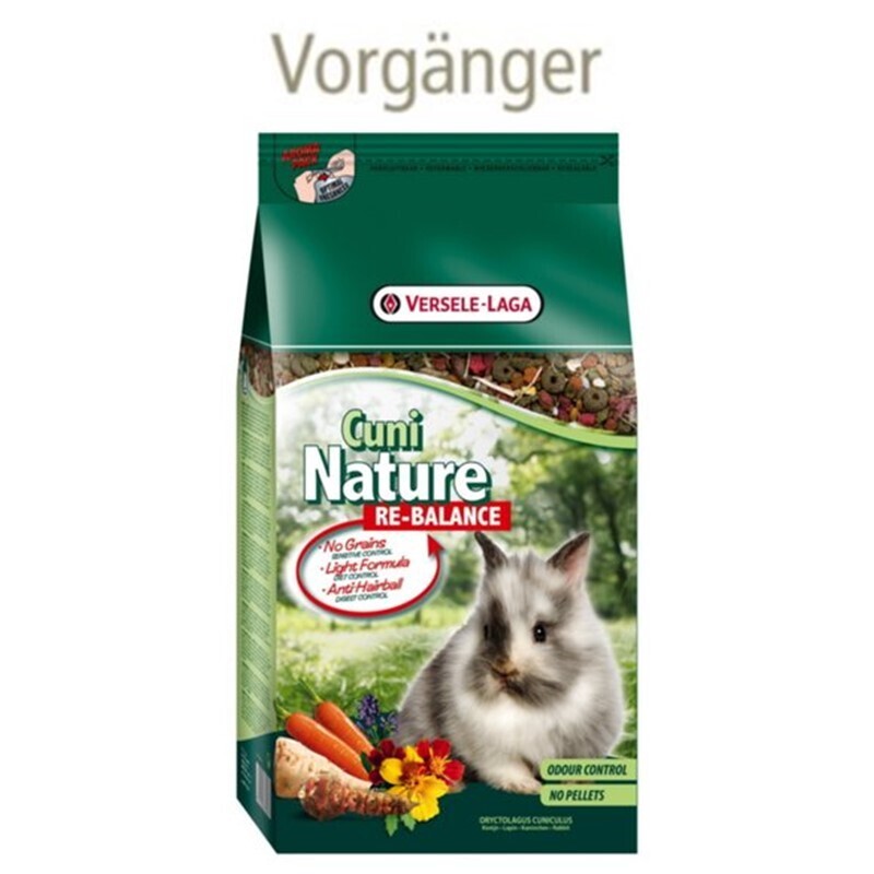 Versele-Laga Hauptfutter Versele-Laga Nature Cuni Fibrefood für Kaninchen 2,75 kg