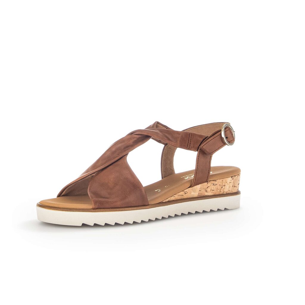 Gabor comfort Keilsandalette braun