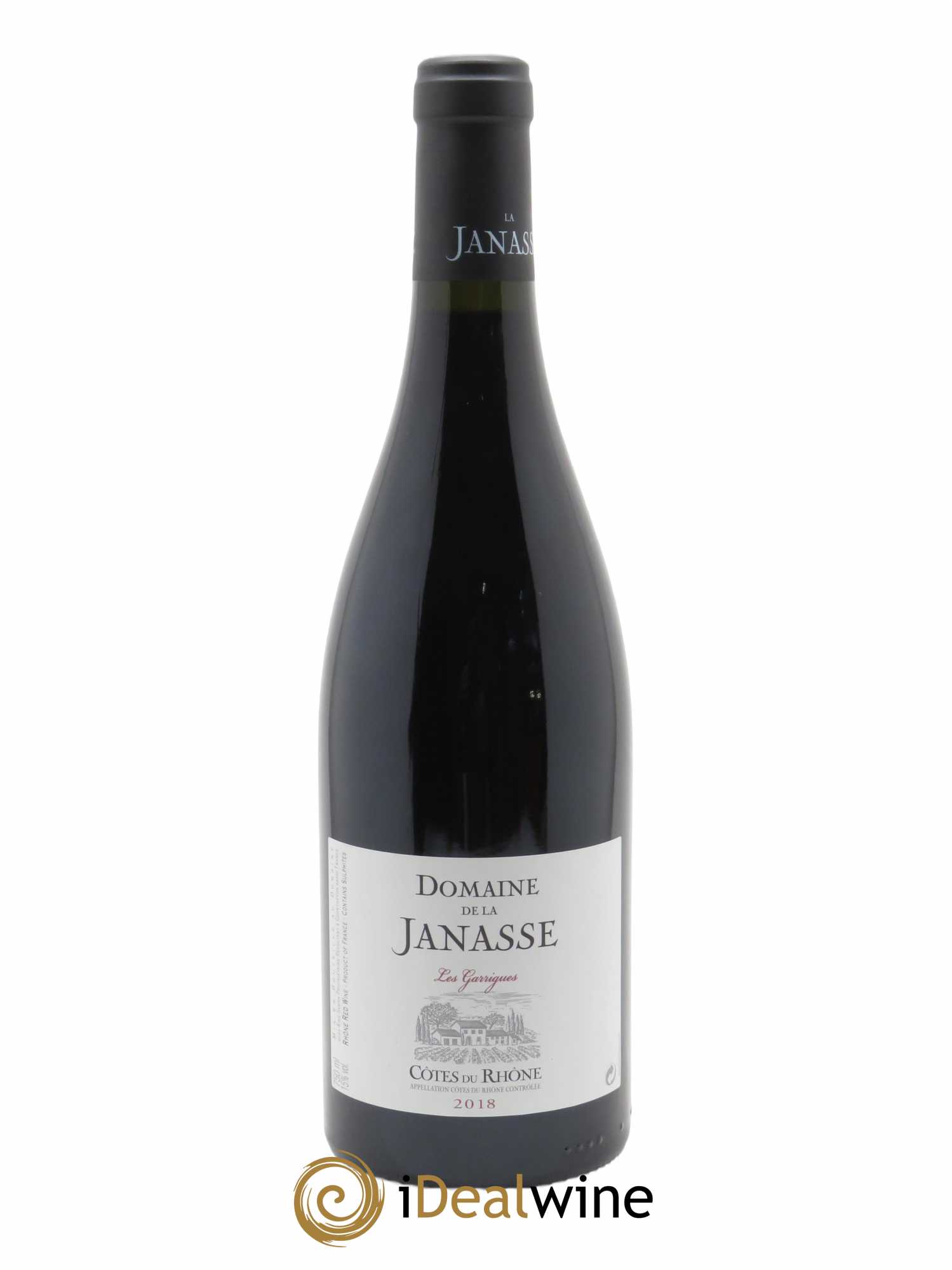Côtes du Rhône La Janasse (Domaine de) Les Garrigues Aimé Sabon  2018 - Lot de 1 Bouteille