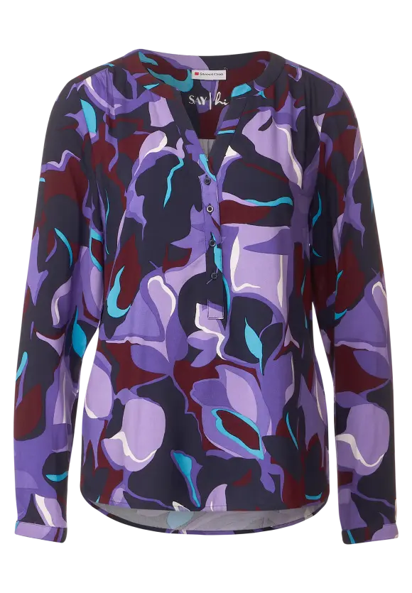 Street One Viskose Bluse mit Print