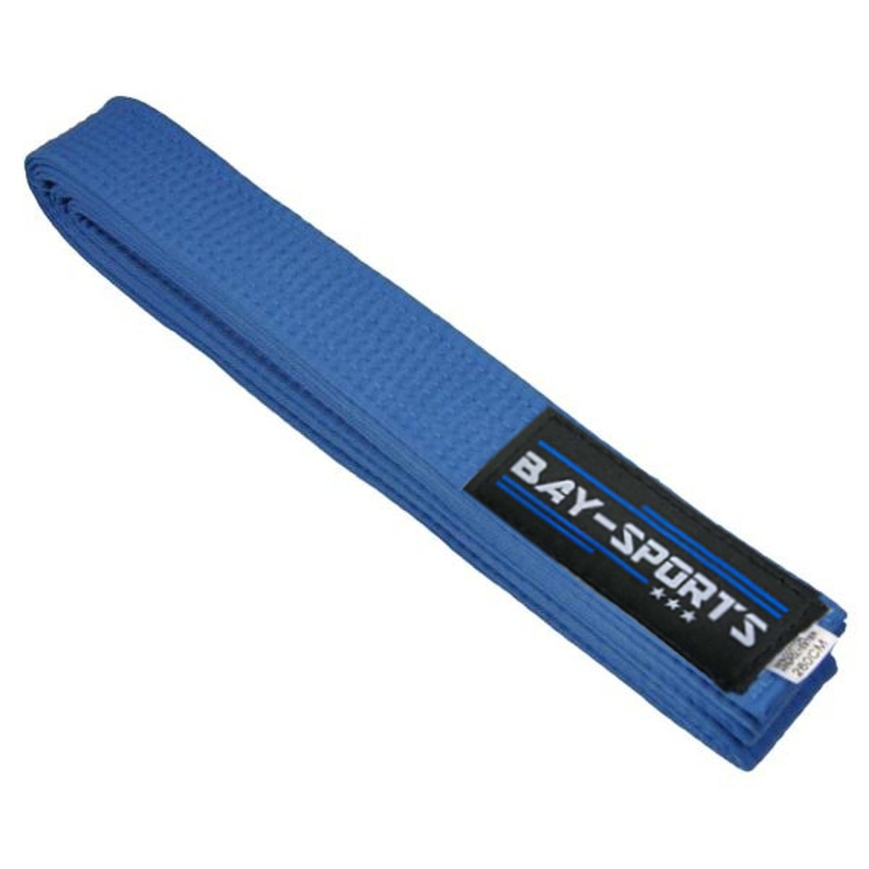 BAY-Sports Karateanzug Budogürtel Karategürtel Kampfsportgürtel blau Budogürtel blau, Judogürtel, Taekwondogürtel, Länge 160 cm - 350 cm