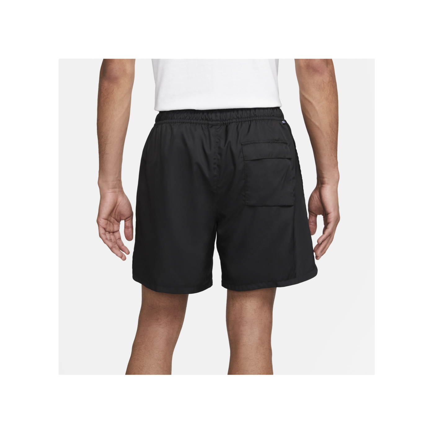 Nike Woven Lined Flow Short Schwarz Weiss F010