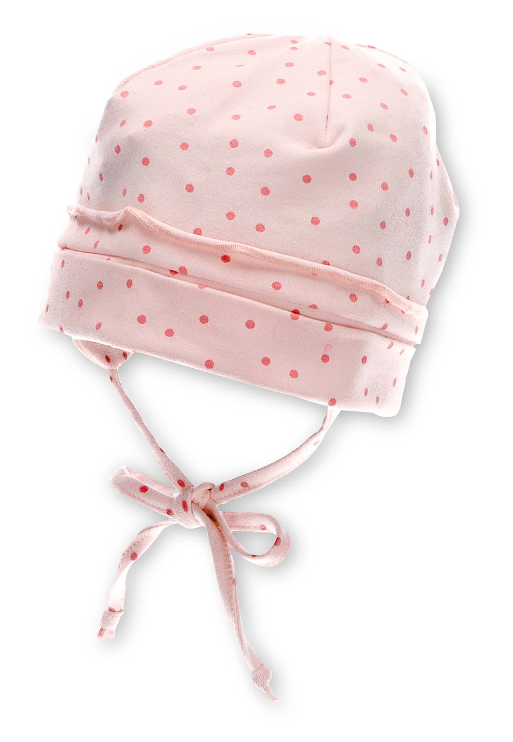 GOTS Beanie Esel Emmi Girl in Rosa mit Bindeband