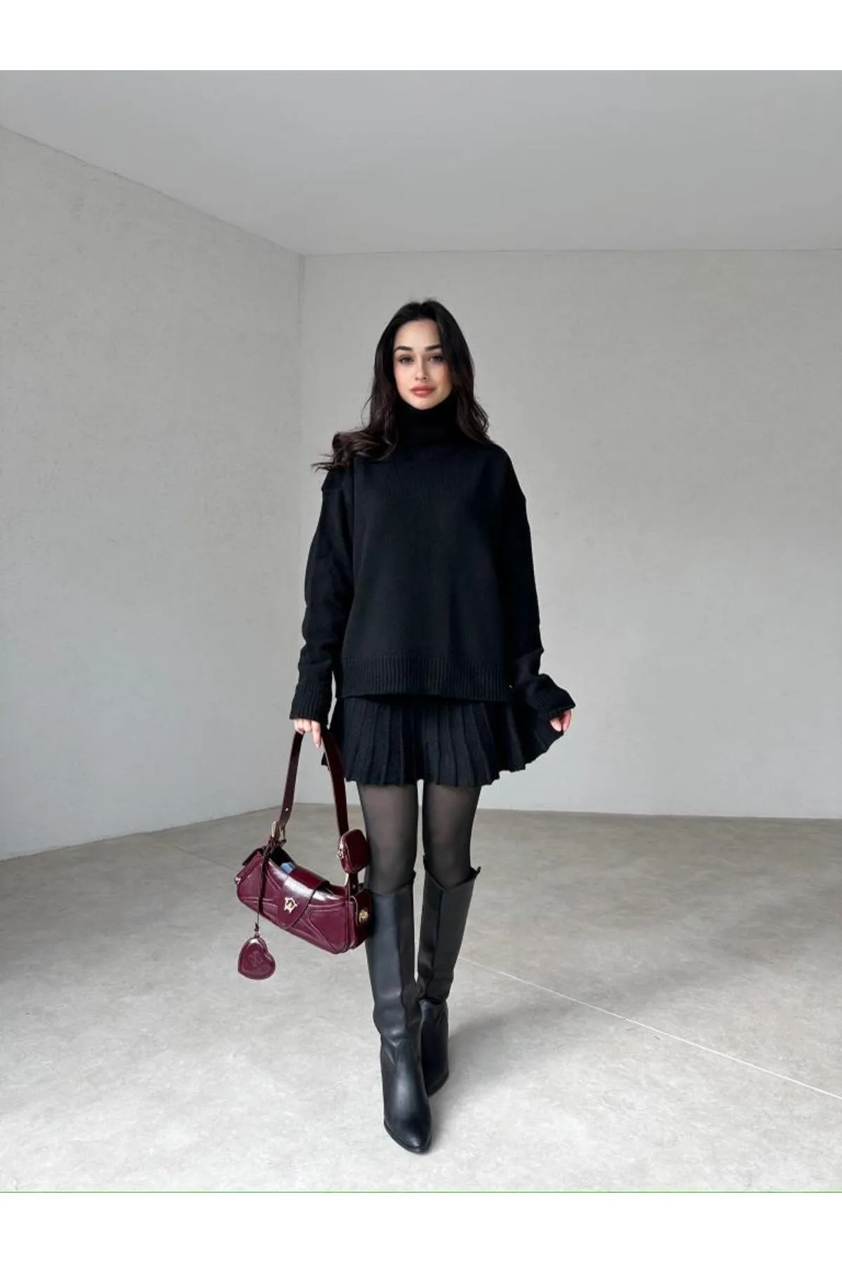 Mooi Butik  Zweiteiler - Schwarz - Regular Fit