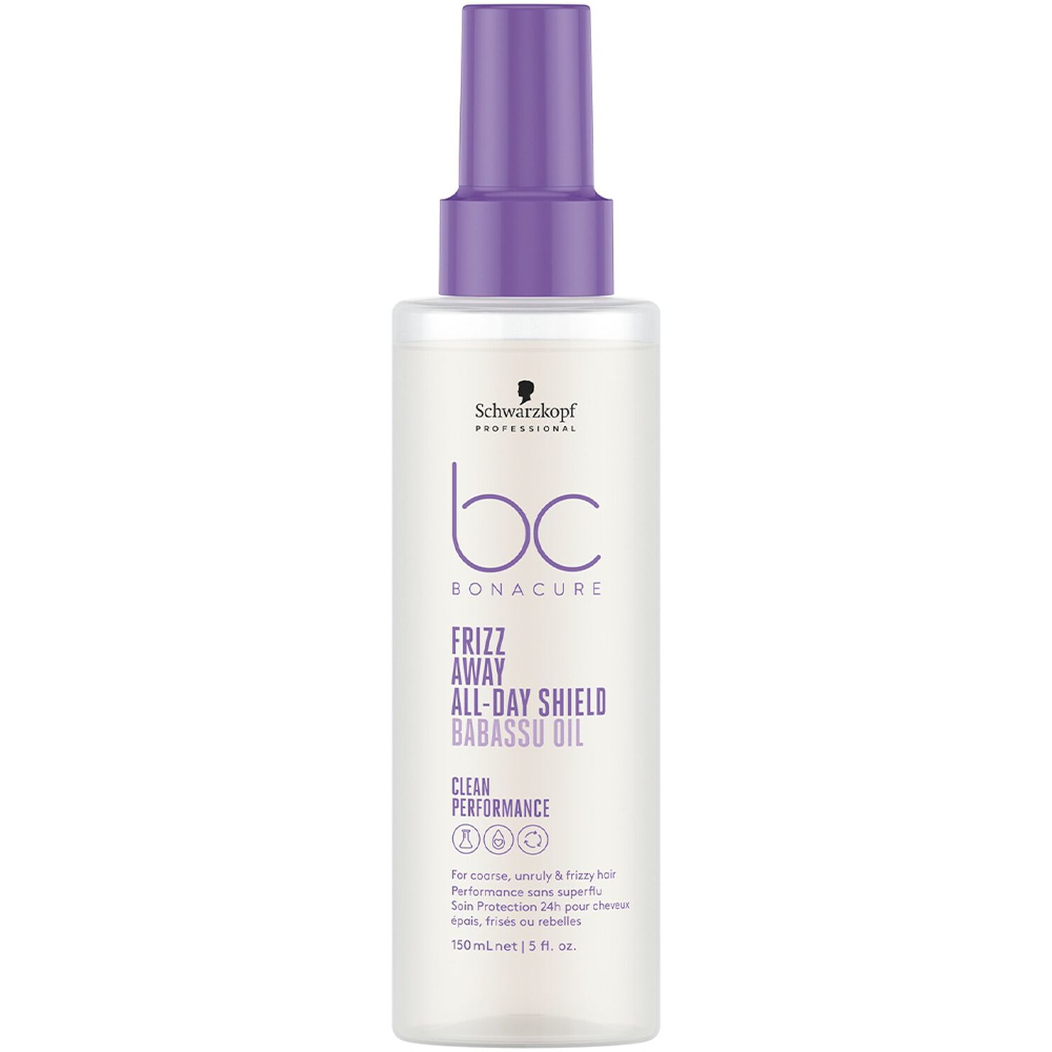 Schwarzkopf Professional BC Bonacure Frizz Away Soin Protection anti-frisottis - cheveux indisciplinés, épais et/ou frisés 150 ml