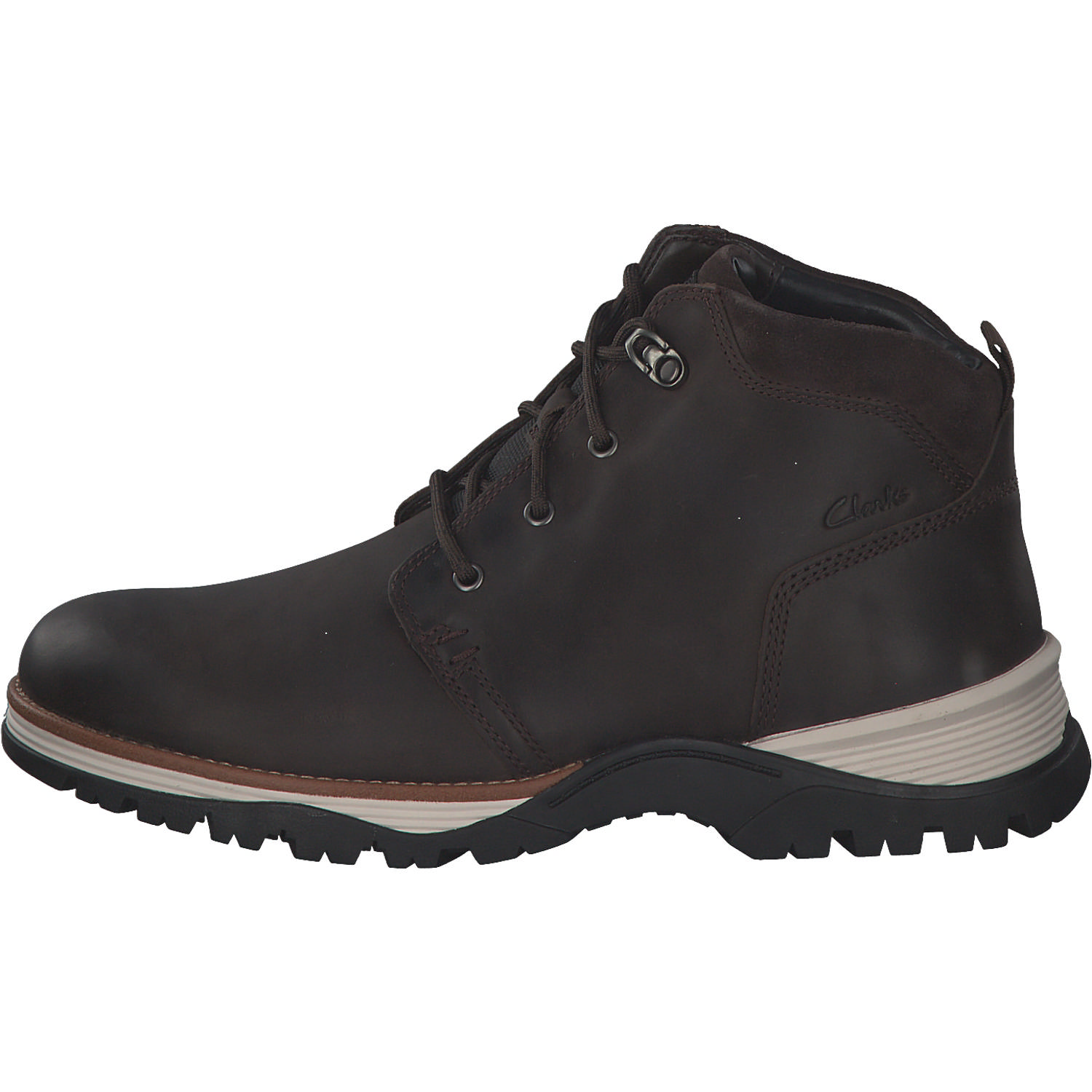 Clarks Topton Mid 2616, Winterstiefel, Herren, Dunkelbraun