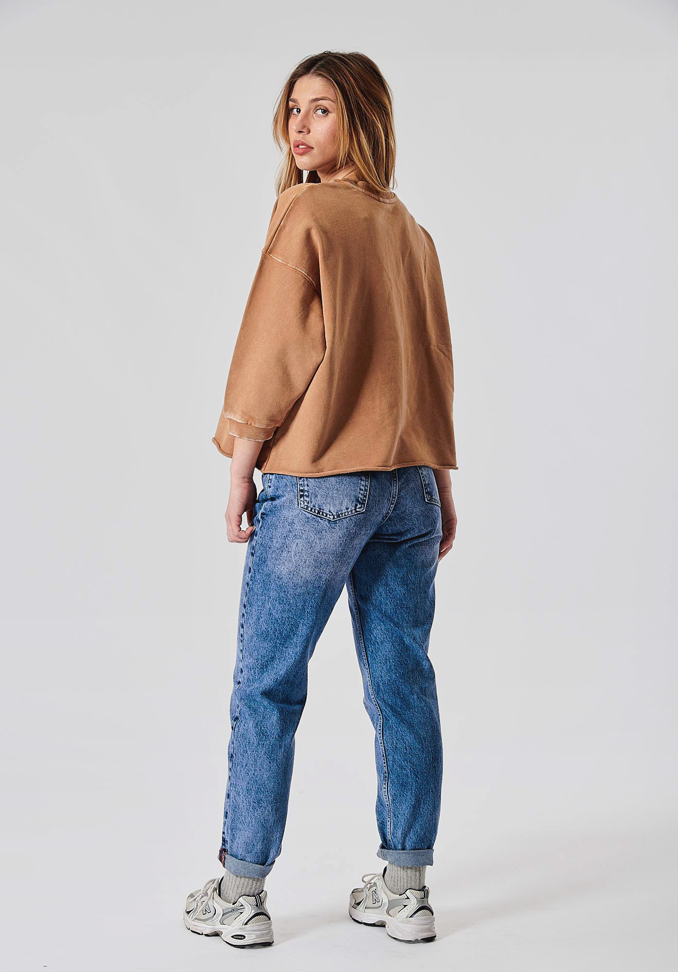 FALL   Sweat marron femme 100% coton